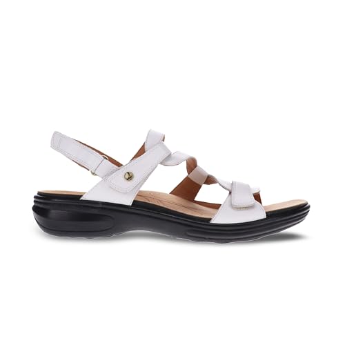 Image of Revere Shoes Emerald Back Strap Sandal for Women - Leather Sandals with Adjustable Straps - Lightweight Arch Support - Comfort Walking Sandals