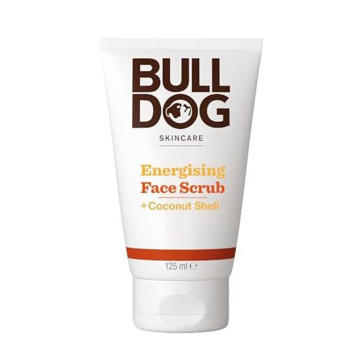 Bulldog Skincare Bulldog - Exfoliante facial energizante para hombre, 125 ml