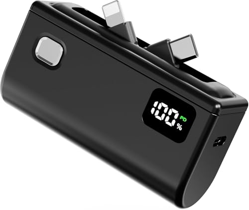 Amazon | 【ポケットサイズ・超軽量】 モバイルバッテリー 5000mAh