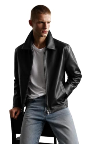 CLWN Men's Faux Leather Jacket - Image 2