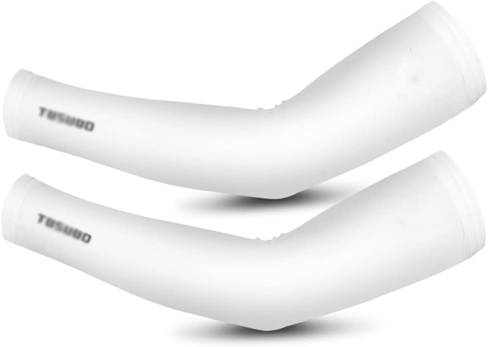 HBJWOV Men's ICY Sleeves Ice Silk Sleeves Outdoor Driving Arm Sleeves Hand Sleeves Women's Cycling Arm Sleeves(E,Small)