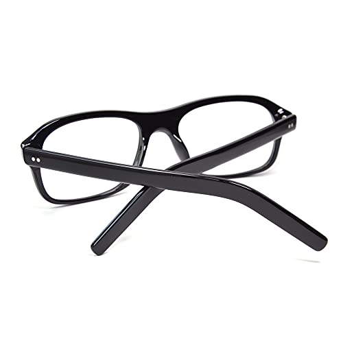 Image of Kingsmen Cosplay Eyeglasses Frame Square Handmade Acetate Glasses