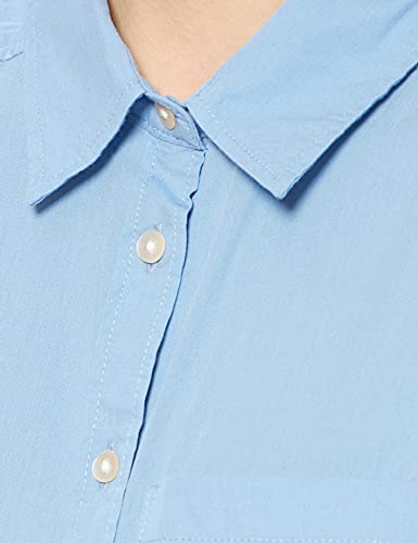 Springfield Camisa Popelin Hombre Camicia, Blu