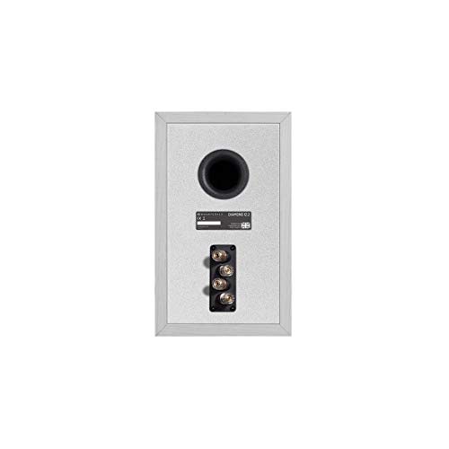 Wharfedale Diamond 12.2 Paire d’enceintes passives d’étagère, Blanc - Les Beatles, Paul McCartney, John Lennon, RIngo Starr, George Harrison Wharfedale Diamond 12.2 Paire d'enceintes passives d'étagère, Blanc – Image 3