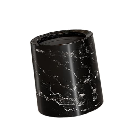 Caneca de basura negra mediana miniatura 1
