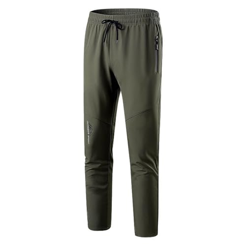 Men's Slim Fit Casual Pants Comfortable Lightweight Trousers for Everyday Wear Outdoor Hiking and Home Relaxation