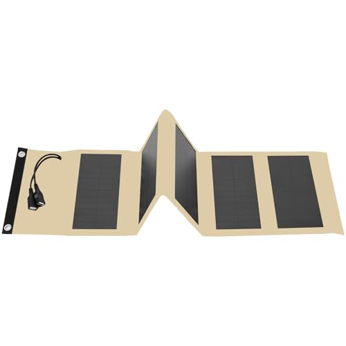 Cargador solar de 10W panel plegable portátil USB para móviles y tablets