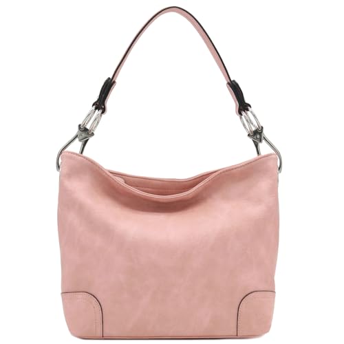 Image of Hobo Shoulder Bag with Big Snap Hook Hardware