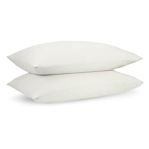 Image of Loom Beige Percale Cotton Cooling Bedsheet Set - 100% Cotton, Soft & Breathable, Bedsheet 106x106 in + Pillow Covers 18x27 in, Premium Bed Linen for All Seasons