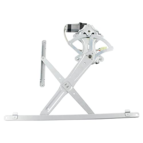 Image of TRQ Front Right Power Window Regulator & Motor Assembly Passenger Side Compatible with 2004-2009 Toyota Sienna TO1351161