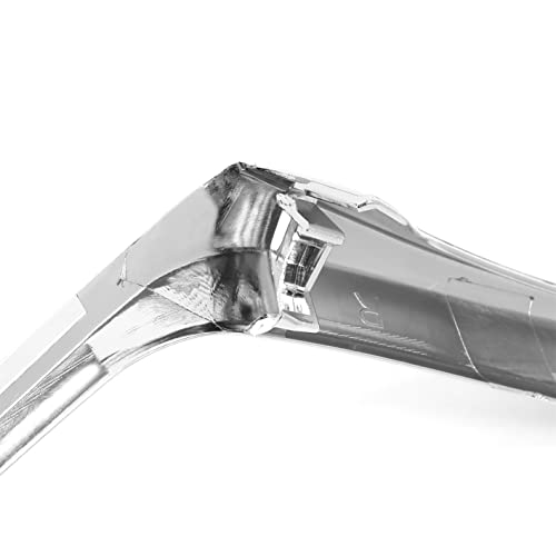 Hecasa Headlight Molding Compatible With 2017-2019 Honda Cr-V Crv Front Bumper Head Light Grille Trim Chrome Replace For 71173-Tla-A00 Ho1212121 71123-Tla-A00 Ho1213121 Left&Right Side - 2 Packages #TOP7