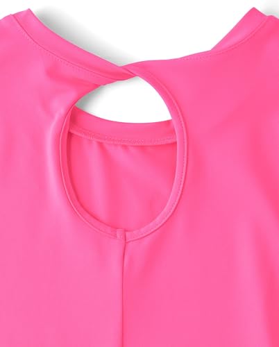 The Children's Place Girls' Atheletic Short Sleeve Tops2