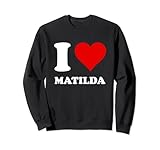 Photo Gallery cuore rosso amo matilda felpa Photo Gallery cuore rosso amo matilda felpa