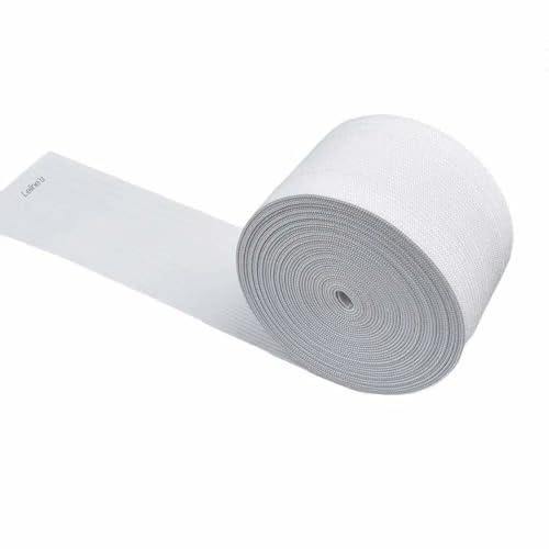 Lelines Elastic Spool Heavy Stretch Knit Elastic Ribbon Band for Sewing (2 inch X 5 Yard)