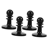 BCOATH 4 Stück Teiliges Zeltstangenkappen aus Robustem Kunststoff Isolierende Schutzkappen mit...