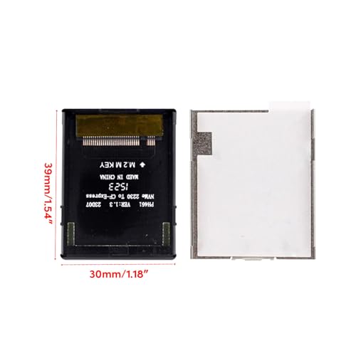 Adaptador Combo M.2 B-Key y mSATA a SATA3.0 2 en 1 miniatura 6