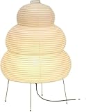 Lumière douce en papier de riz fait main: Cette lampe papier de riz diffuse une lumière douce et homogène, sans éblouissement. Idéale comme lampe de chevet en papier de riz pour créer une ambiance chaleureuse dans la chambre, le salon ou la salle à manger.