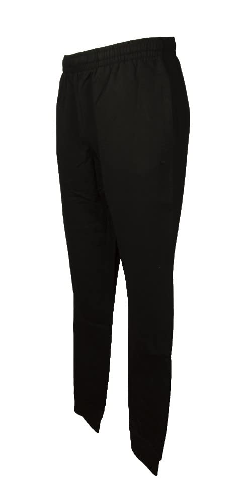 CAMPAGNOLO Flli Man Trousers Brushed Winter Fleece with Drawstring and Side Pockets Model Suit Article 4R988-7, U901 Nero - Black, 4X-Large