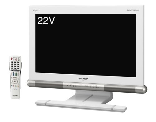 Amazon | SHARP 22V型 フルハイビジョン 液晶テレビ AQUOS LC-22P1-W
