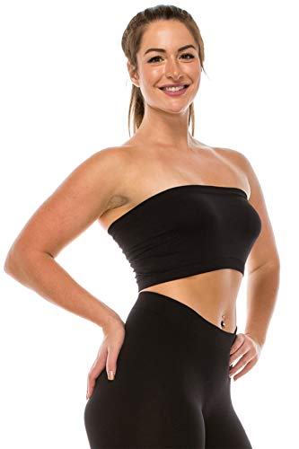 Kurve men s mini bandeau tube top, black, x-small/mediu…