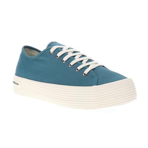 SEAVEES Womens Monterey Platform Sneakers Shoes Casual - Blue - Size 8.5 M2