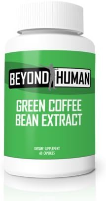 Beyond Human® | Lean Green Coffee | 800mg Pure Green Coffee Bean Extract | 50% Chlorogenic Acid - 60 Capsules