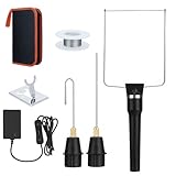 Jhua 3-in-1 Hot Wire Knife Foam Cutter Tool Set Styrofoam Cutter Foam Board Cutter Electric Styrofoam Cutting Tool with 3 Cutting Machine Pen for Styrofoam Foam Cutting Arts Handcraft DIY