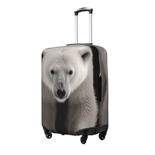 Polar Bear Travel Luggage Cover Elastic Washable Suitcase Protector Anti-Scratch Travel Suitcase Cover Luggage Protector Fits 18-32 Inch Suitcase2