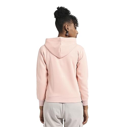 Image of Campus Sutra Women cotton Premium Zipper Hoodie-Grey