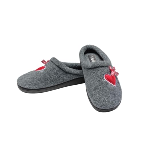 Eco-Friendly Women's Slippers: Recycled, Ultra Comfortable, Soft, Perfect for Indoors & Outdoors Slippers, 12062 GR