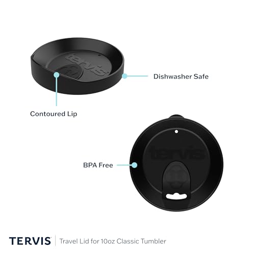 Tervis Construction Trucks Made in USA Double Walled Insulated Tumbler Travel Cup Keeps Drinks Cold & Hot, 10oz Wavy, Lidded