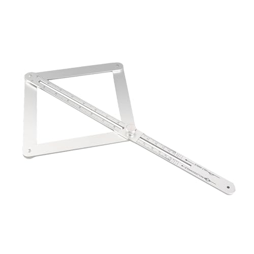 Buscador de ángulos ajustable de aluminio para medición precisa miniatura 2