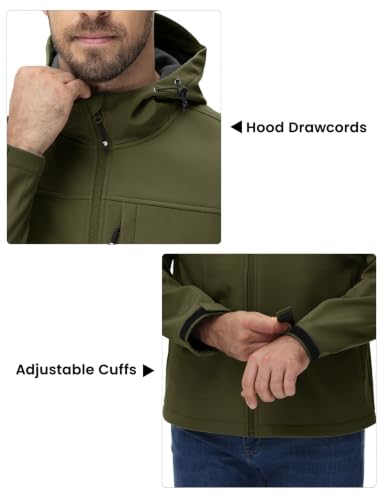 Image of BGOWATU Men's Lightweight Warm Jacket