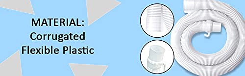 Image of MGS 1.5 Meter Universal Outlet Drain Extension Waste Water Hose Flexible Pipe for Washing Machine