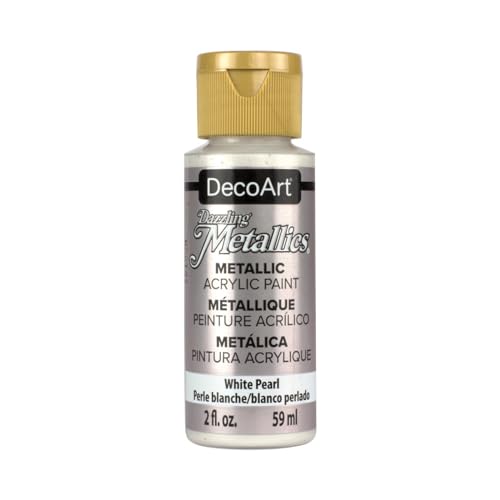 Dazzling Metallics Acrylic Paint 2oz-White Pearl