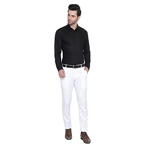 Image of Men Regular Fit Polycotton Trouser Pant's Formal Trouser Casual Trouser Pant