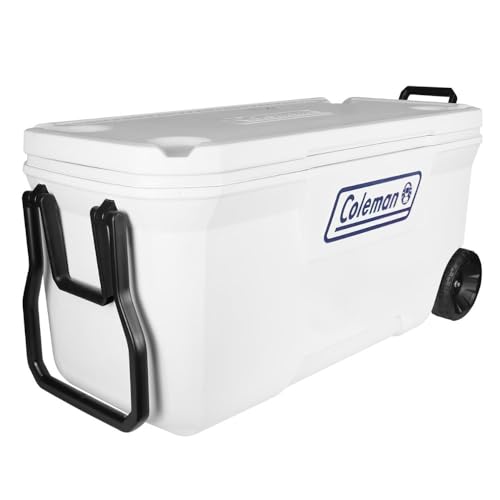 Caixa Térmica 100QT 94L com Rodas Marine Xtreme Coleman