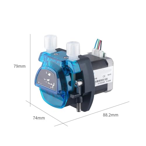 Pompe péristaltique 420 ml/min 350 tr/min distribution liquide B14 24V - 4