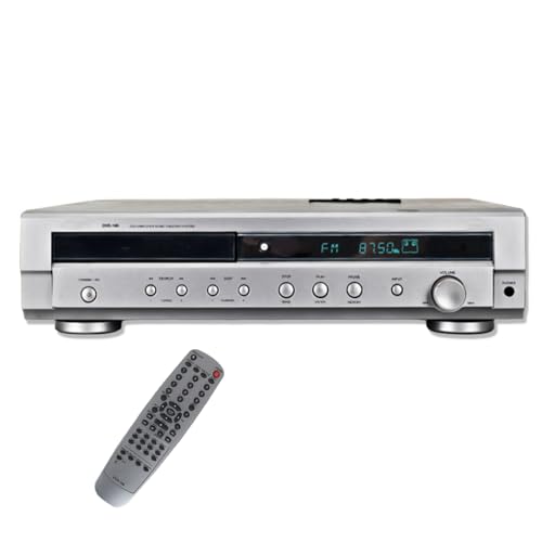 MiBoce Lecteur DVD 5.1 Canaux Surround, Amplificateur Home Cinéma, Amplificateur Bluetooth sans Fil, avec Télécommande, Sortie Fibre Optique Et Coaxiale, pour La...