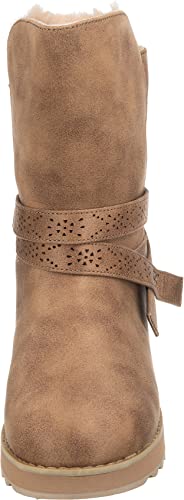 Skechers Skechers Women's KEEPSAKES 2.0 Mid Calf Boot, Taupe Microleather, 2 UK
