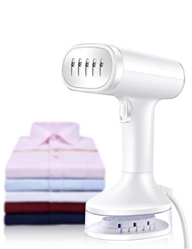 ANIMORE Handheld Steamer for Clothes, 1200W Portable Travel Garment Steamer with Steam Pump