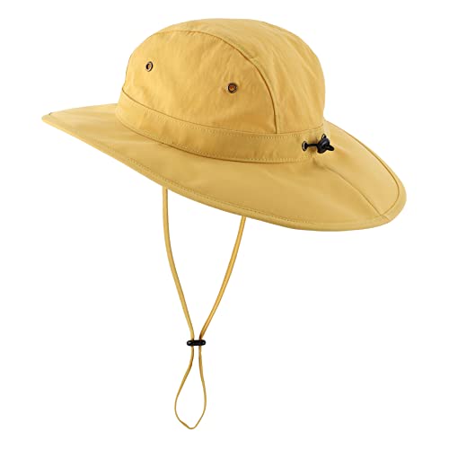 Image of Home Prefer Summer UPF 50+ Men's Bucket Sun Hat Wide Brim Fishing Hat Safari Hat