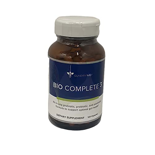 Bio Complete 3 - Gundry MD - Prebiotic, Probiotic, Postbiotic for Total Gut Health