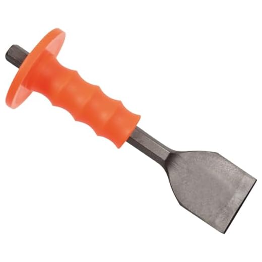 Mayhew Select 94105 2-1/2-by-10-Inch Handguarded Floor Chisel