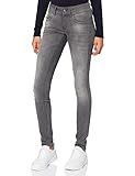Normaler Bund G-STAR RAW Damen Jeans Lynn Mid Waist Skinny Jeans, Grau (Medium Aged), 24W / 32L