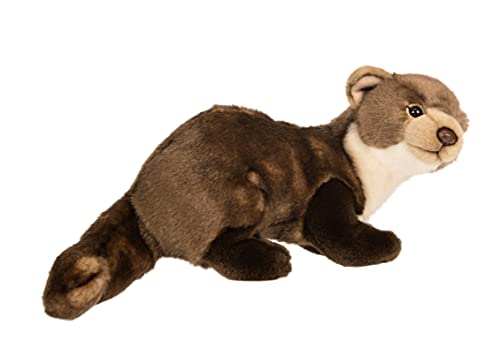 Uni-Toys - Steinmarder - 40 cm (Länge) - Plüsch-Marder - Plüschtier, Kuscheltier