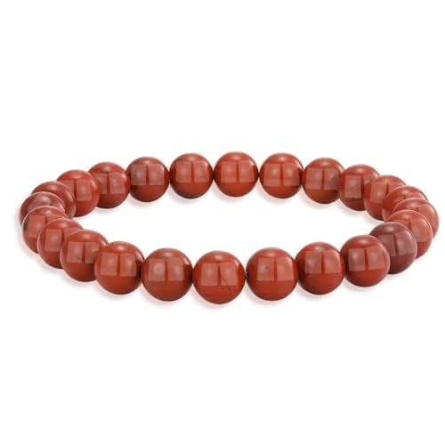 Crystal Vibe Red Jasper Crystal Bracelet for Improving
