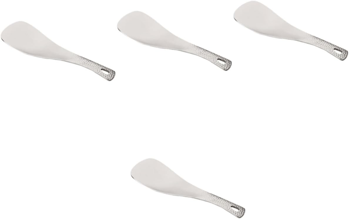 BESPORTBLE 4pcs Spoon for Camping Multi-use Titanium Spoon Bottle Opener Compact Camping Utensil Portable Outdoor Cutlery