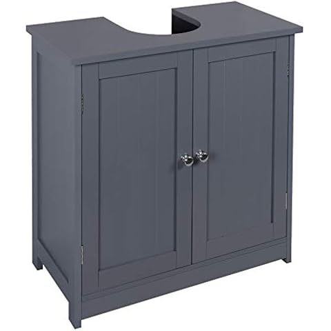 eSituro Mueble Bajo Lavabo Armario de Suelo para Baño Cover