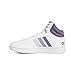 Produktbild adidas Damen Hoops 3.0 Mid Sneakers, FTWR White/Silver Dawn/Silver Violet, 39 1/3 EU